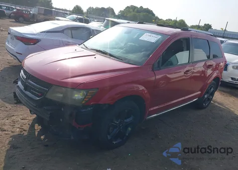 2018 Dodge Journey Crossroad from USA, damaged, VIN 3C4PDCGG2JT378493